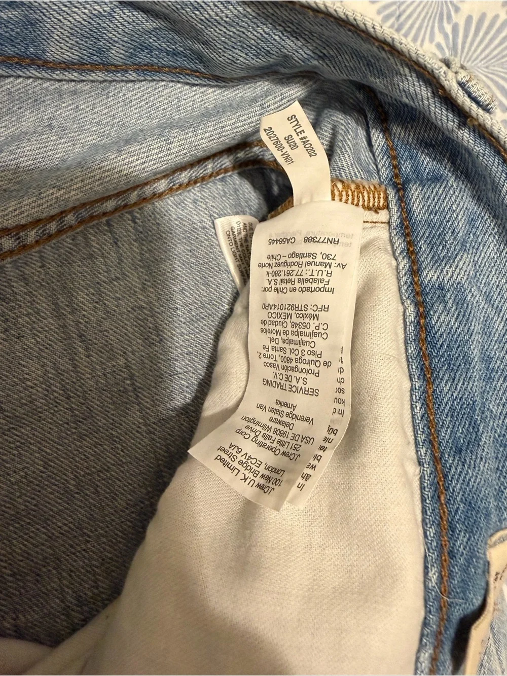 Madewell Light Wash Denim Jeans